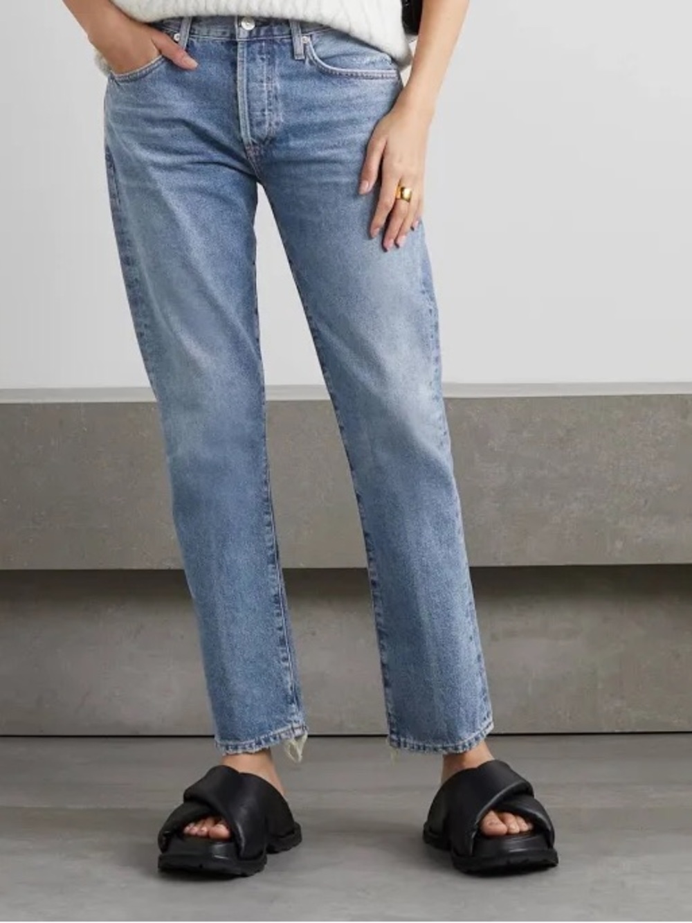 Citizens of Humanity - Emerson Slim Boyfriend  Mid-Rise Straight Leg Jeans